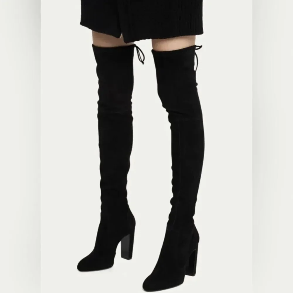 Stuart Weitzman Vidaland Suede Over The Knee Boots size 6.5